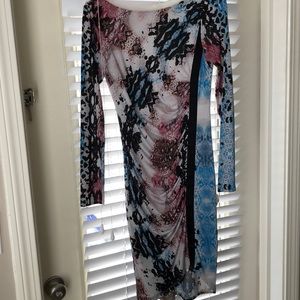 Beautiful snake print Bebe dress